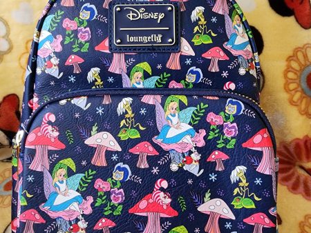 Loungefly Disney Alice in Wonderland Backpack Hot on Sale