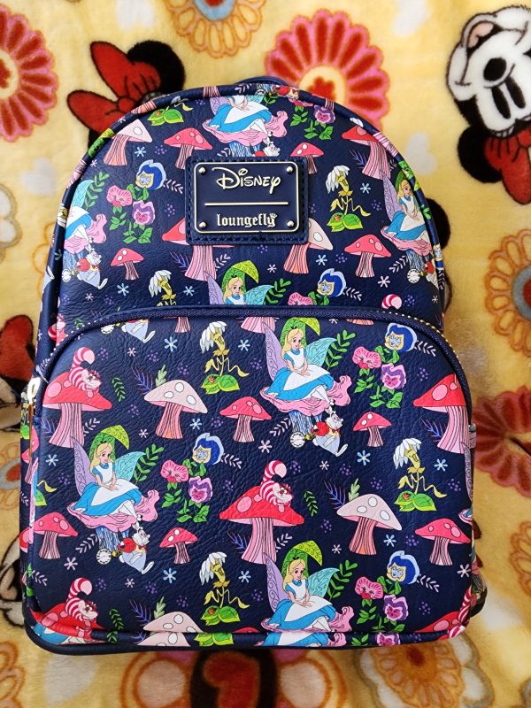 Loungefly Disney Alice in Wonderland Backpack Hot on Sale