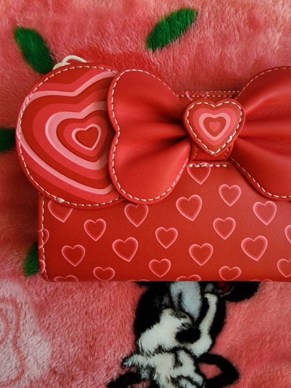 Loungefly Disney Mickey and Minnie Valentine s  Love Wallet ❤️ Cheap