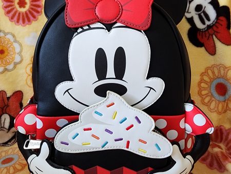 Loungefly Disney Minnie Mouse Cupcake Sweet Backpack Supply