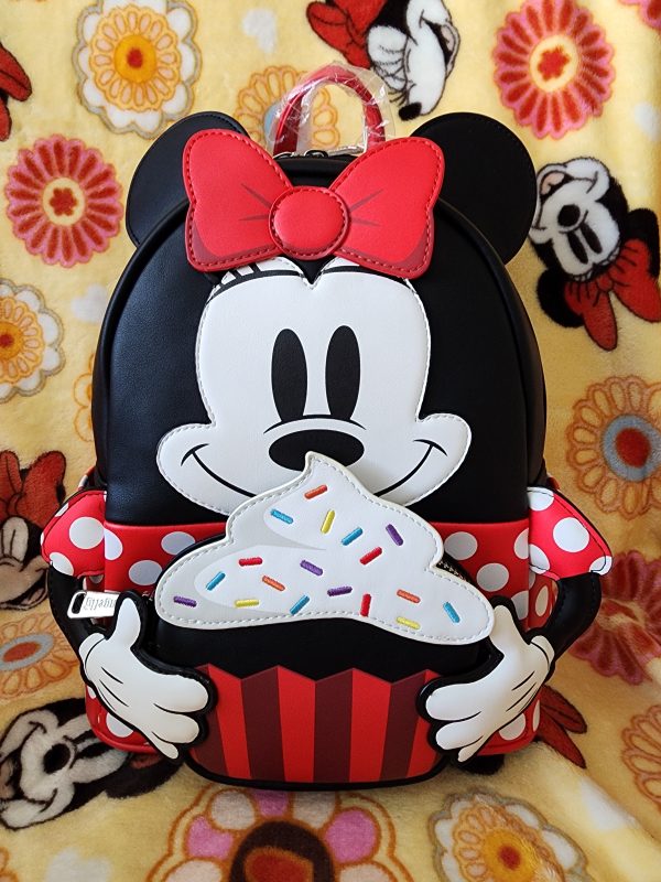 Loungefly Disney Minnie Mouse Cupcake Sweet Backpack Supply