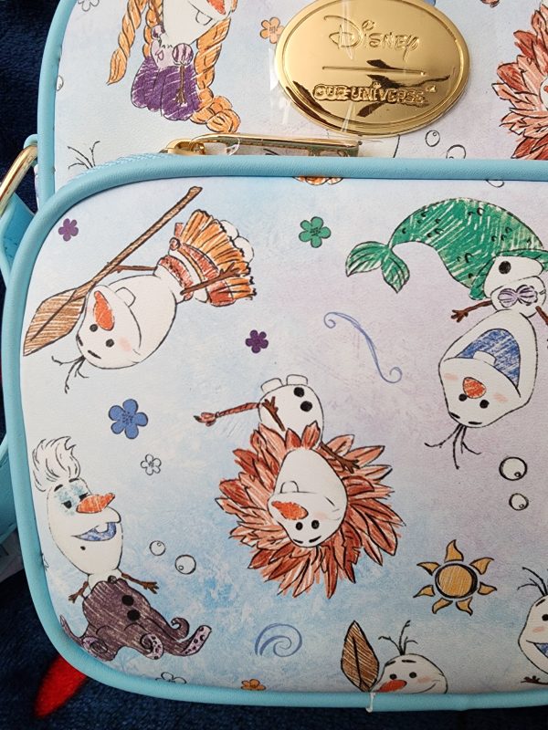 Our Universe Disney Pixar Olaf Plays Disney Crossbody Bag For Discount