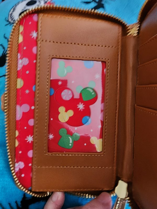 Loungefly Disney Mickey Mouse and Friends Gingerbread House Wallet For Sale