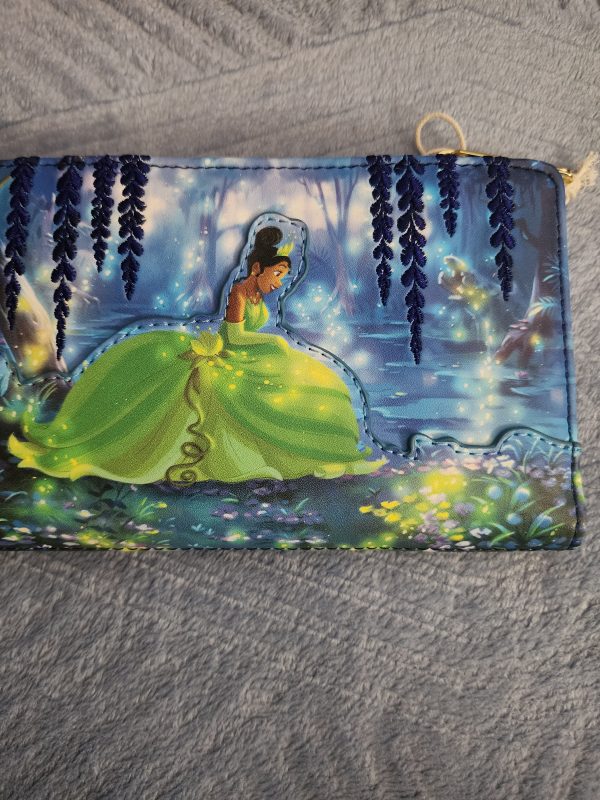 Loungefly Disney Tiana Frog Princess Wallet For Sale