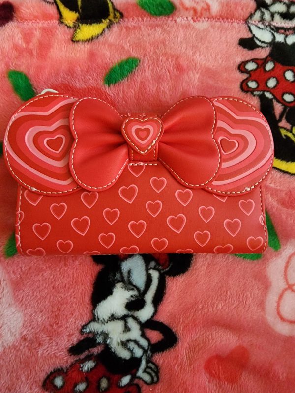 Loungefly Disney Mickey and Minnie Valentine s  Love Wallet ❤️ Cheap