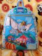 Loungefly Disney Stain Glass Dumbo Backpack Fashion