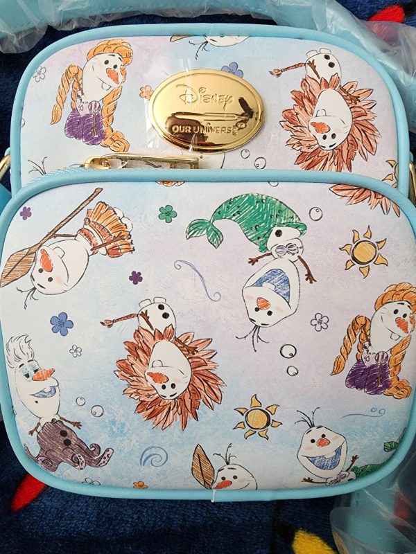 Our Universe Disney Pixar Olaf Plays Disney Crossbody Bag For Discount