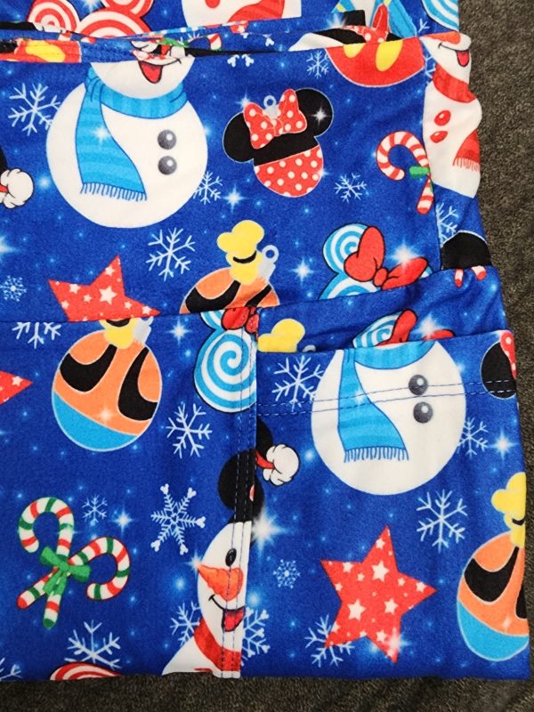 *Charlies Project Disney Mickey and Friends Holiday Christmas Leggings Online Sale