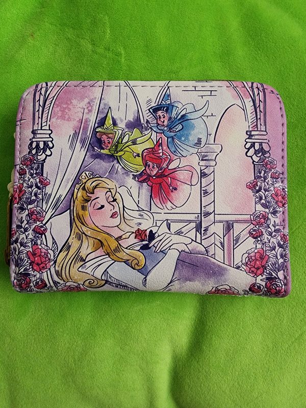 Loungefly Disney Sleeping Beauty & Faries Wallet For Sale