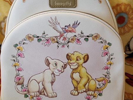 Loungefly Disney Lion King Simba and Nala Backpack For Cheap