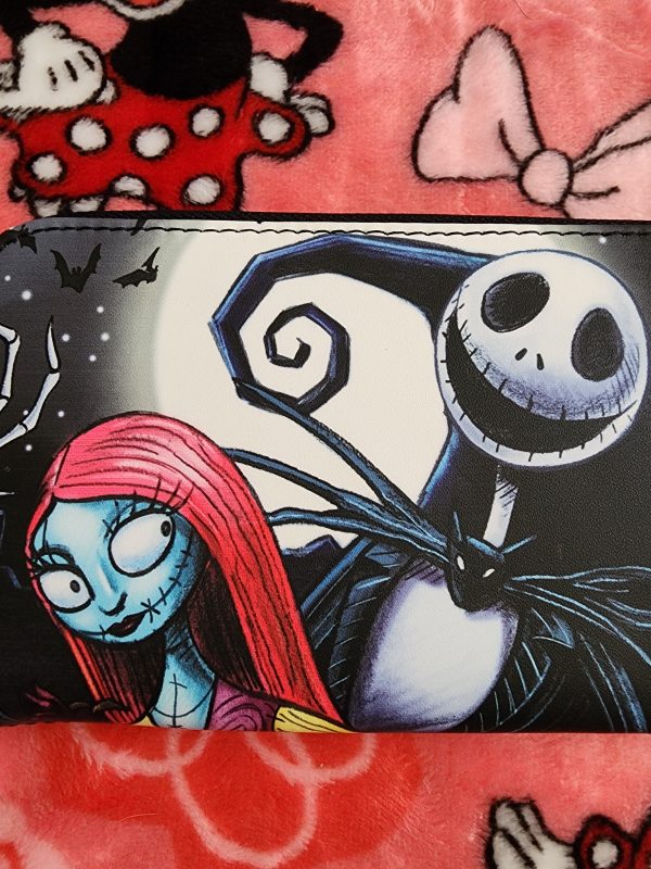 Loungefly Disney Nightmare Before Christmas Jack & Sally Wallet For Cheap