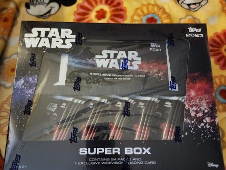 2023 Topps Star Wars Hobby Super Box Trading Cards For Cheap