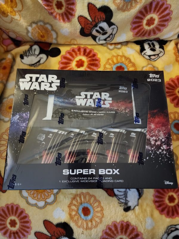 2023 Topps Star Wars Hobby Super Box Trading Cards For Cheap