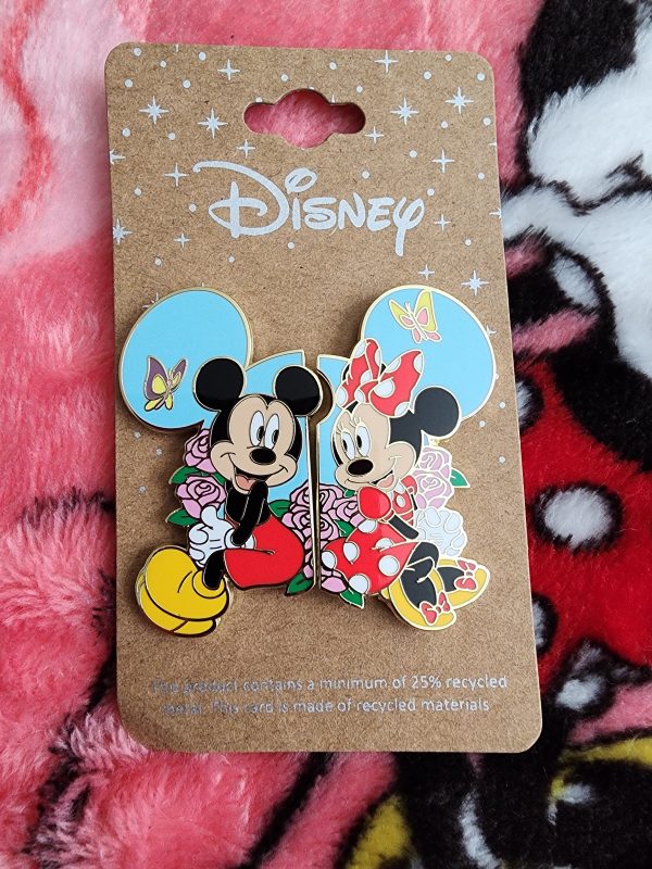 Loungefly Disney Mickey and Minnie Mouse Couple Pins Online now