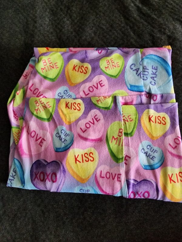 *Charlies Project Valentine s Conversation Heart Leggings Sale