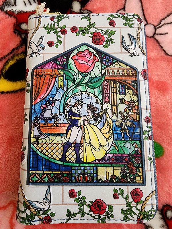 Loungefly Disney Beauty and the Beast Wallet Discount