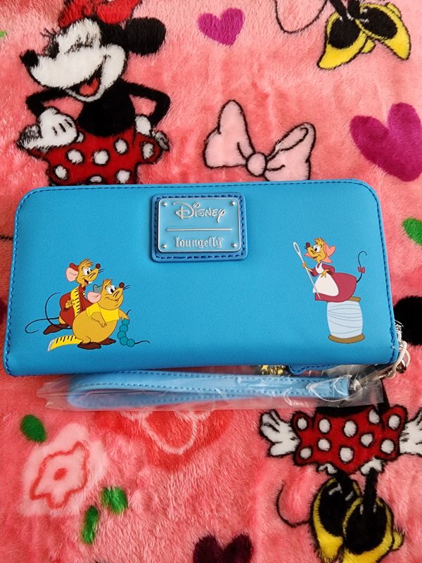 Loungefly Disney Cinderella Fairy Godmother Holographic Wallet Online Sale