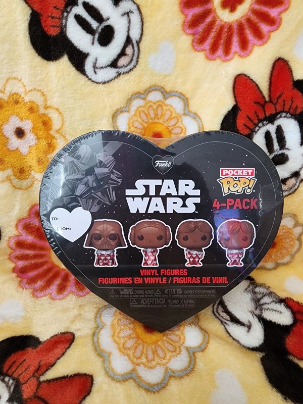 Funko Pocket Pop Star Wars Heart Box Set of 4 Figures Discount