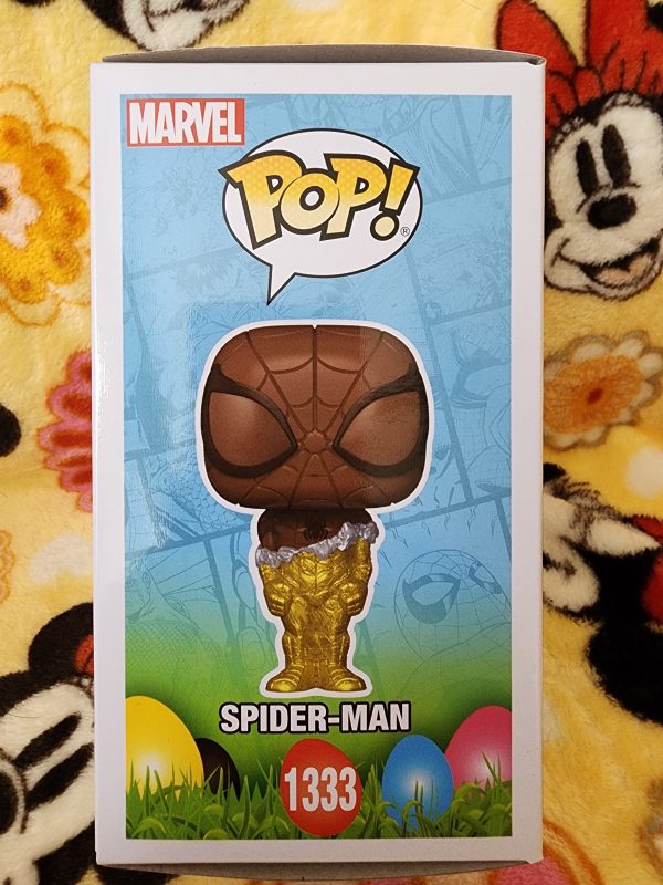 Funko Pop Spiderman Foil Chocolate Easter Figure Online now