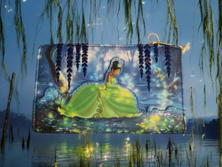 Loungefly Disney Tiana Frog Princess Wallet For Sale