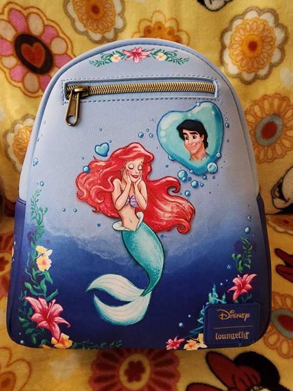 Loungefly Disney Ariel and Eric Little Mermaid Backpack Online now