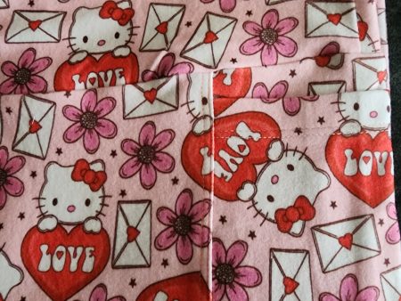 *Charlie s Project Hello Kitty Hearts and Flowers Leggings Cheap