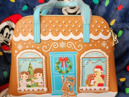 Loungefly Star Wars Gingerbread House Holiday Handbag Online now