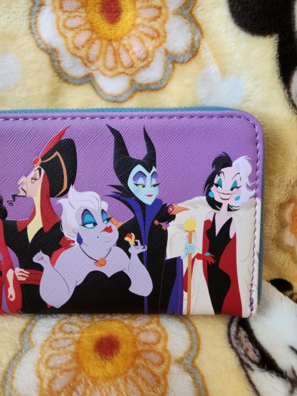 Loungefly Disney Villains Playful Wallet Online now