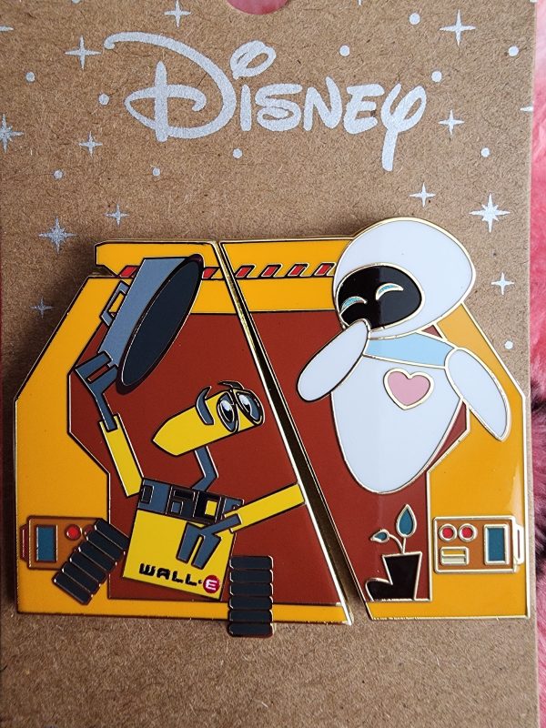 Loungefly Disney Wall-E and Eve Couple Pins Cheap