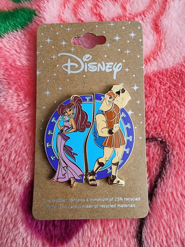 Loungefly Disney Hercules and Megara Couple Pins Online now