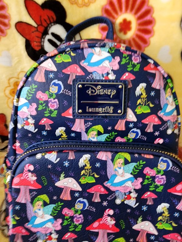 Loungefly Disney Alice in Wonderland Backpack Hot on Sale