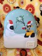 Loungefly Disney Pixar Wall-E and Eve Christmas Backpack For Sale