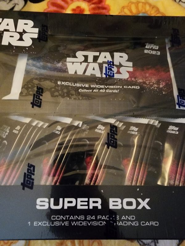 2023 Topps Star Wars Hobby Super Box Trading Cards For Cheap