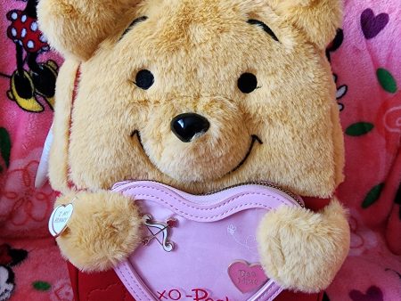 Her Universe Disney Winnie the Pooh Valentine s Backpack Online now