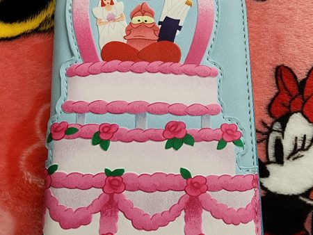 Loungefly Disney Ariel and Eric Wedding Cake Wallet Cheap