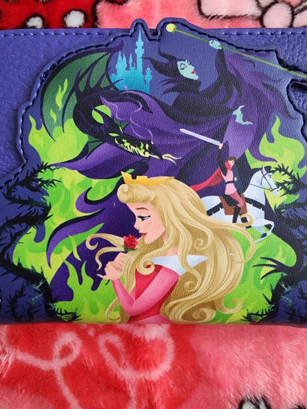 Loungefly Disney Sleeping Beauty and Malifacent Wallet For Cheap