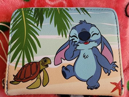 Loungefly Disney Stitch and Turtle Wallet Cheap