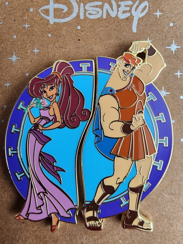 Loungefly Disney Hercules and Megara Couple Pins Online now