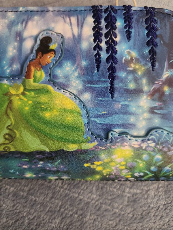 Loungefly Disney Tiana Frog Princess Wallet For Sale