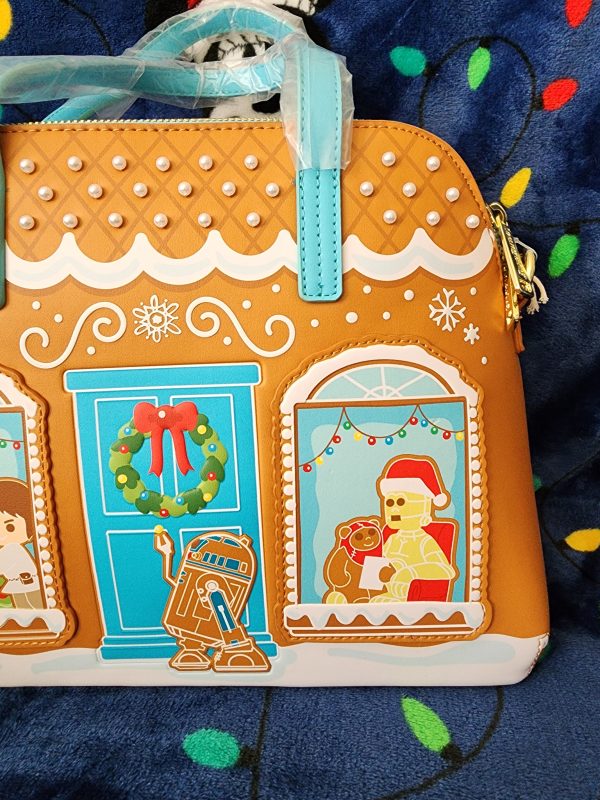 Loungefly Star Wars Gingerbread House Holiday Handbag Online now