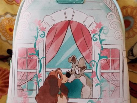 Loungefly Disney Lady and the Tramp Backpack Online Hot Sale