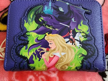 Loungefly Disney Sleeping Beauty and Malifacent Wallet For Cheap