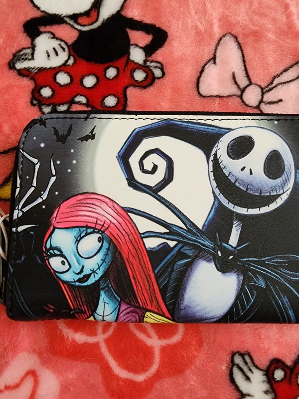 Loungefly Disney Nightmare Before Christmas Jack & Sally Wallet For Cheap