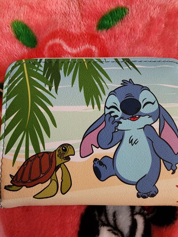 Loungefly Disney Stitch and Turtle Wallet Cheap