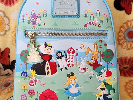 Loungefly Disney Alice in Wonderland and Friends Chibi Backpack Supply