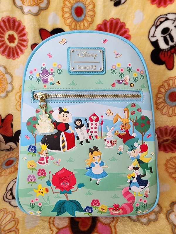 Loungefly Disney Alice in Wonderland and Friends Chibi Backpack Supply