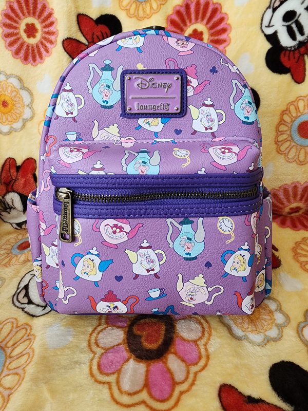 Loungefly Disney Alice in Wonderland and Friends Tea Cup Backpack Online Hot Sale