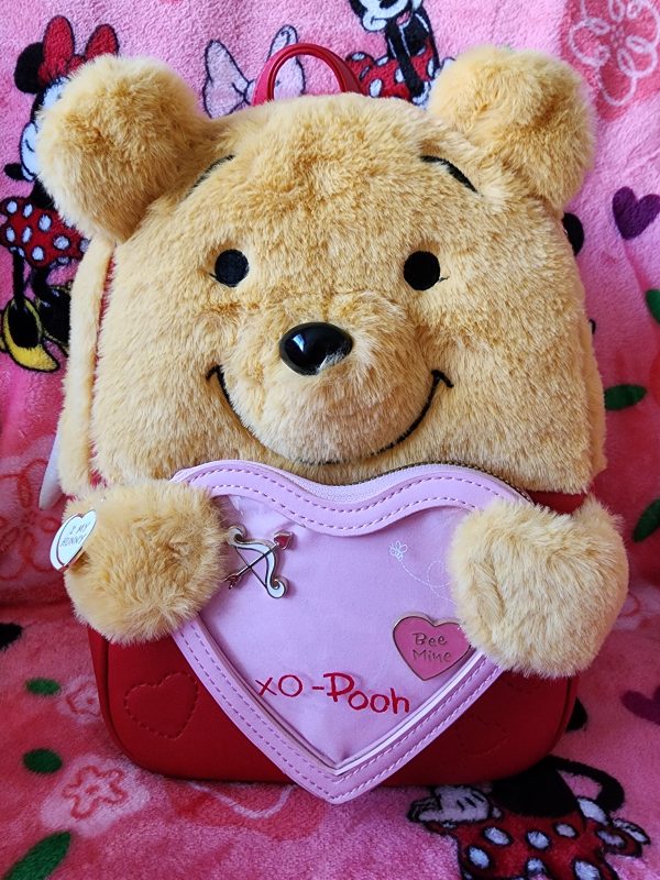 Her Universe Disney Winnie the Pooh Valentine s Backpack Online now