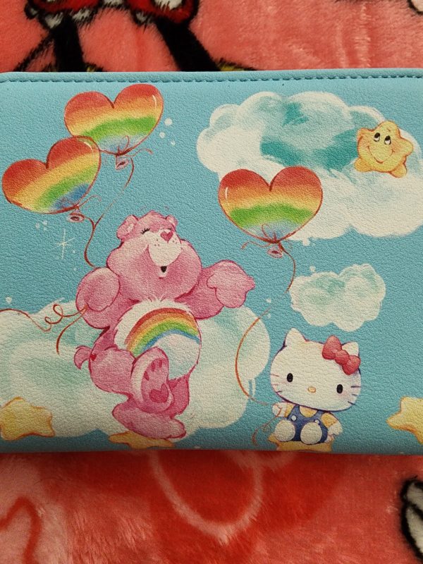 Loungefly Hello Kitty and Friends with The Care Bears Wallet Discount