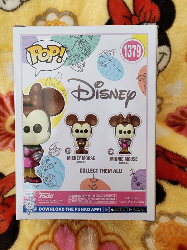 Funko Pop Disney Minnie Mouse Foil Chocolate Easter Figure Hot on Sale